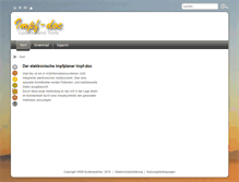 Tablet Screenshot of impfdoc.net